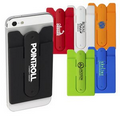 Quick-Snap Silicone Mobile Device Pocket w/Stand